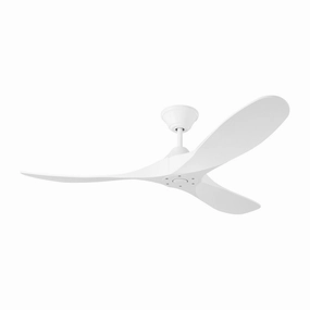 Maverick 52"Ceiling Fan Matte White outdoor exterior fans for patio cooling