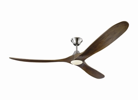 Maverick 70"Ceiling Fan Brushed Steel home cooling fans in medium size