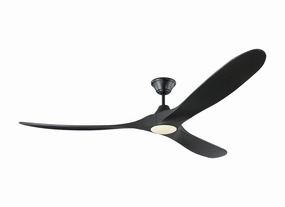Maverick 70"Ceiling Fan Matte Black portable medium fans with handle design