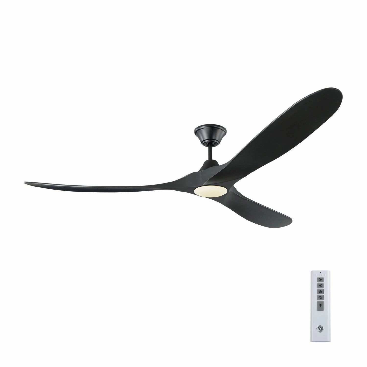 Maverick 70"Ceiling Fan Matte Black