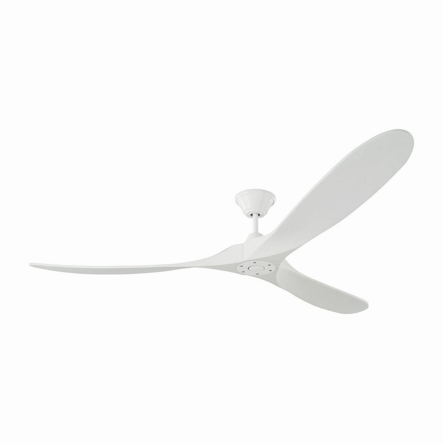 Maverick 70"Ceiling Fan Matte White low-noise fans for peaceful environments