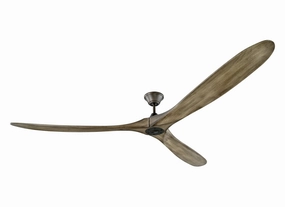 Maverick 88"Ceiling Fan Aged Pewter quiet electric fans for home use