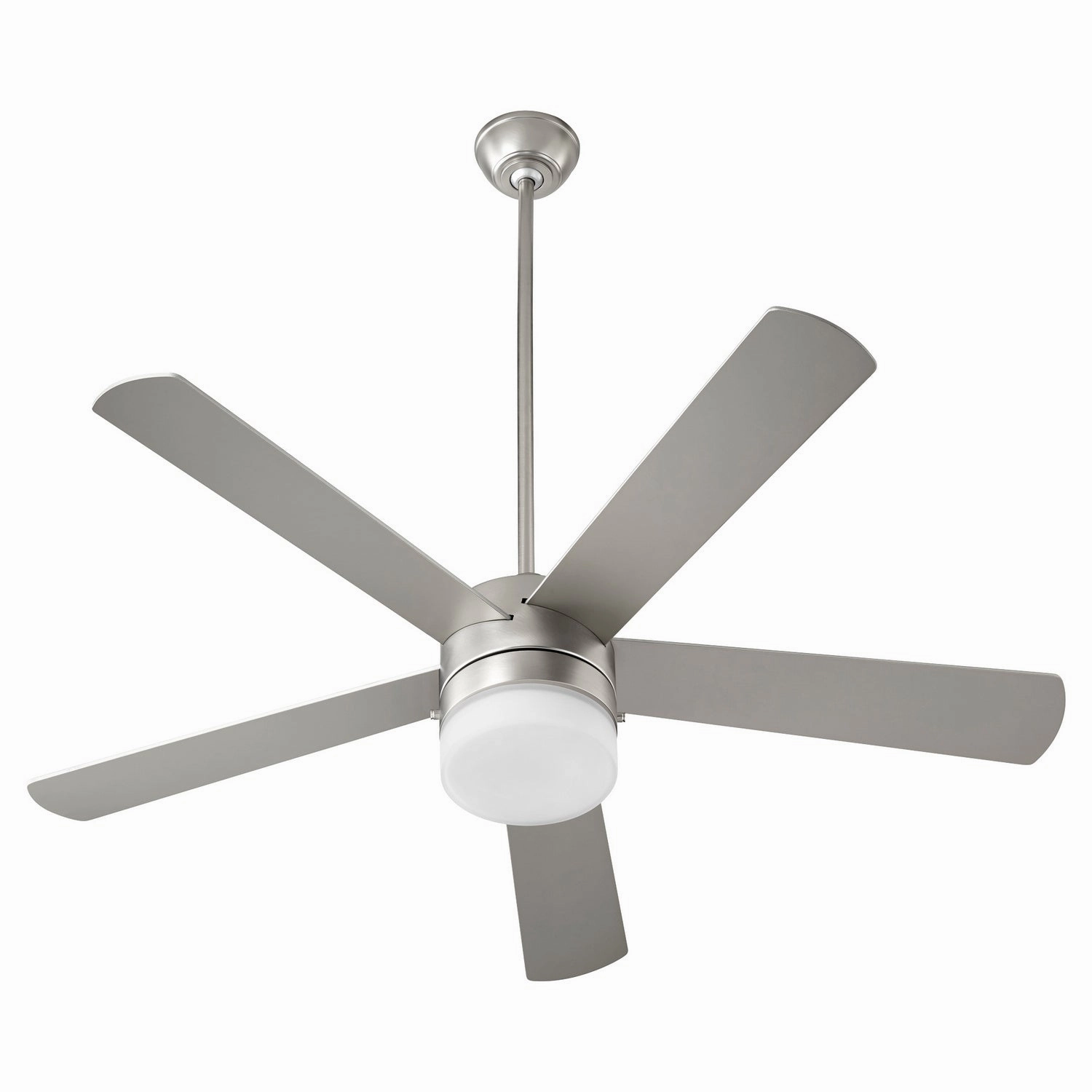 Maxwell 52"Ceiling Fan Satin Nickel adjustable fans for targeted cooling