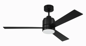 McCoy 3 Blade 52"Ceiling Fan Flat Black energy-efficient fans for everyday cooling
