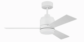 McCoy 42 3 Blade 42"Ceiling Fan White best small fans for home and travel