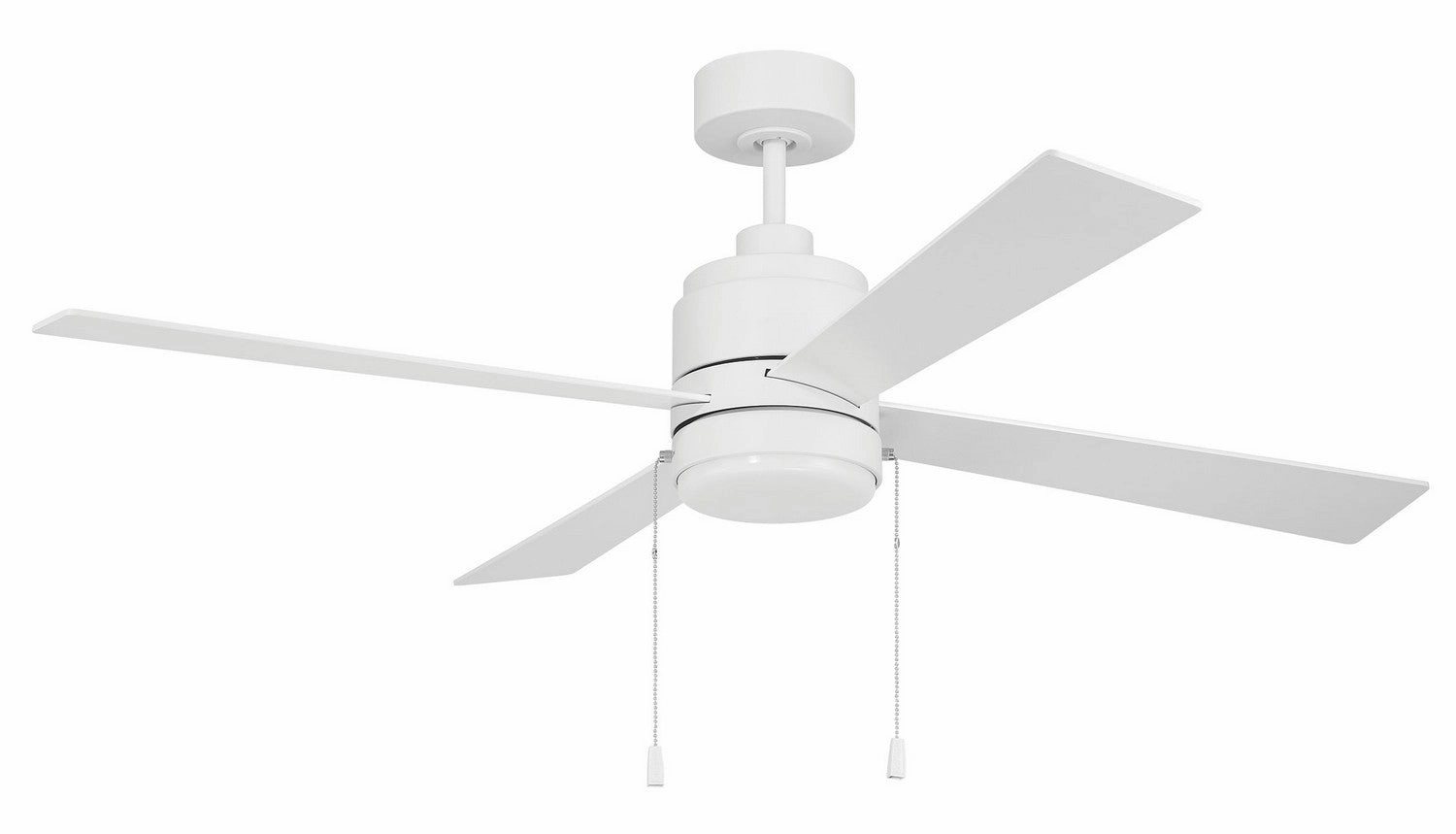 McCoy 52 4 Blade with Pull Chains 52"Ceiling Fan White portable medium fans with handle design