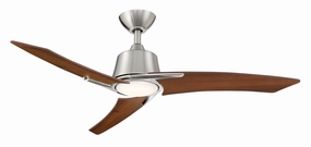 McKenzie 48"Ceiling Fan Nickel high-speed electric fans for better airflow
