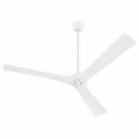 Mecca 64" Ceiling Fan White reliable fans for apartment and office