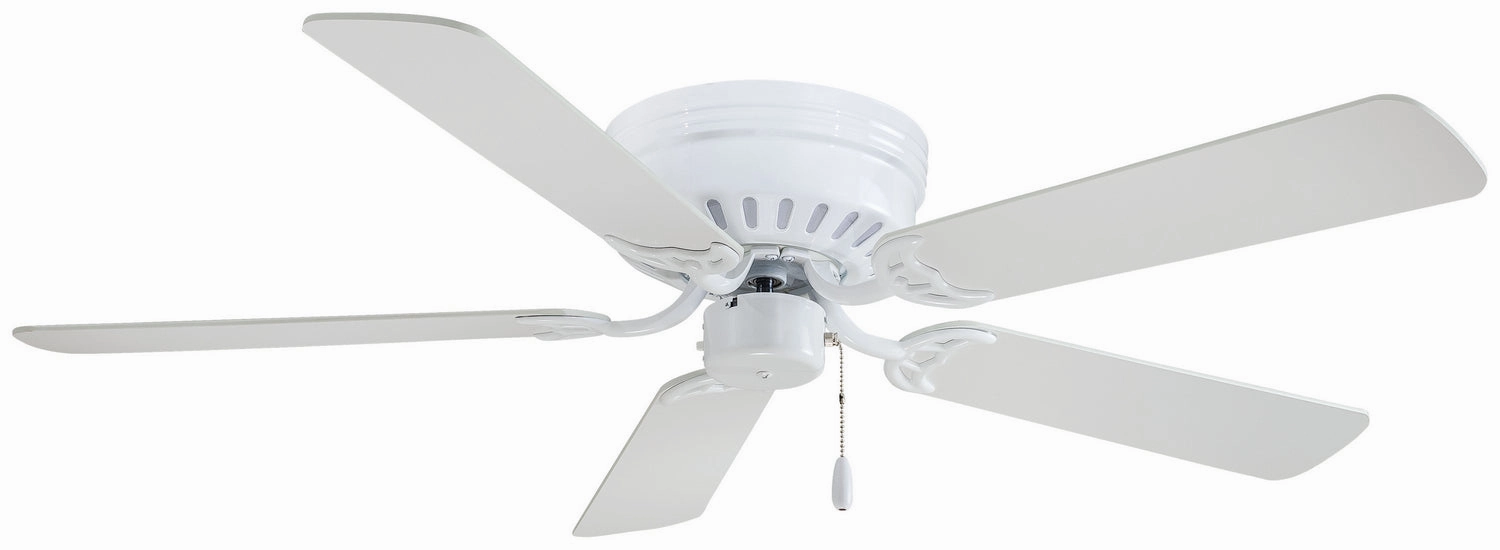 Mesa 52"Ceiling Fan White energy-efficient medium fans with remote