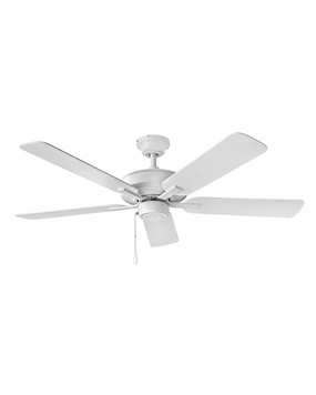 Metro Wet 52"Ceiling Fan Chalk White weatherproof fans for outdoor environments
