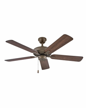 Metro Wet 52"Ceiling Fan Metallic Matte Bronze weatherproof fans for outdoor environments