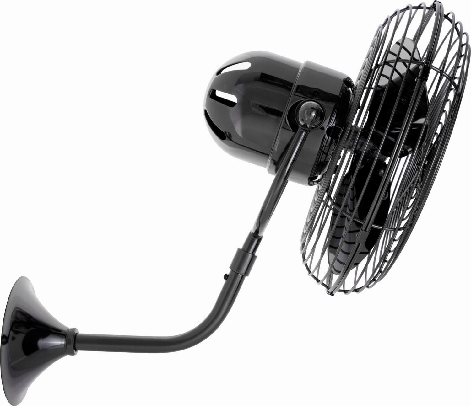 Michelle Parede 19"Wall Fan Black Nickel