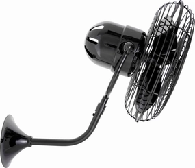 Michelle Parede 19"Wall Fan Black Nickel small electric fans for personal cooling