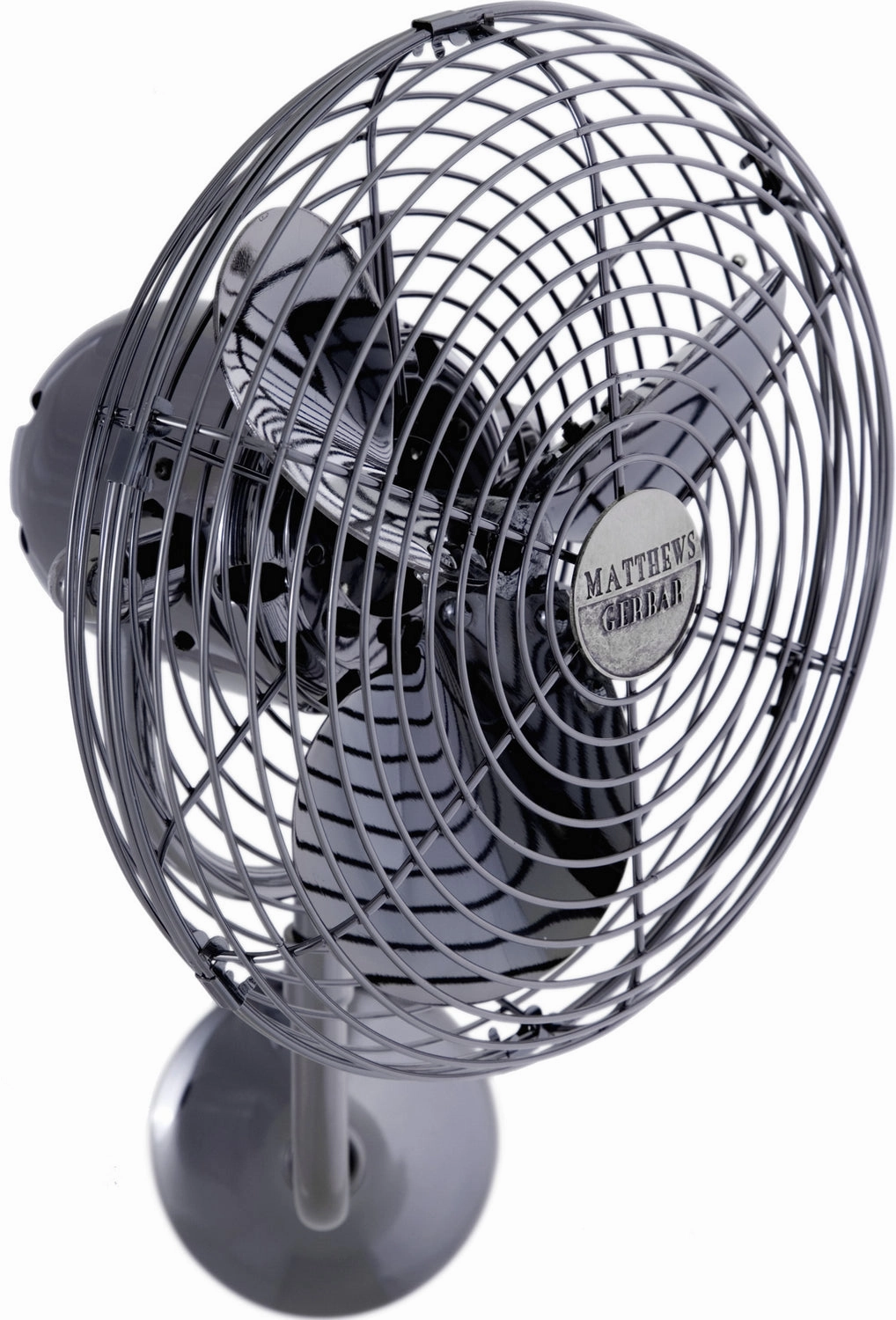 Michelle Parede 19"Wall Fan Black Nickel