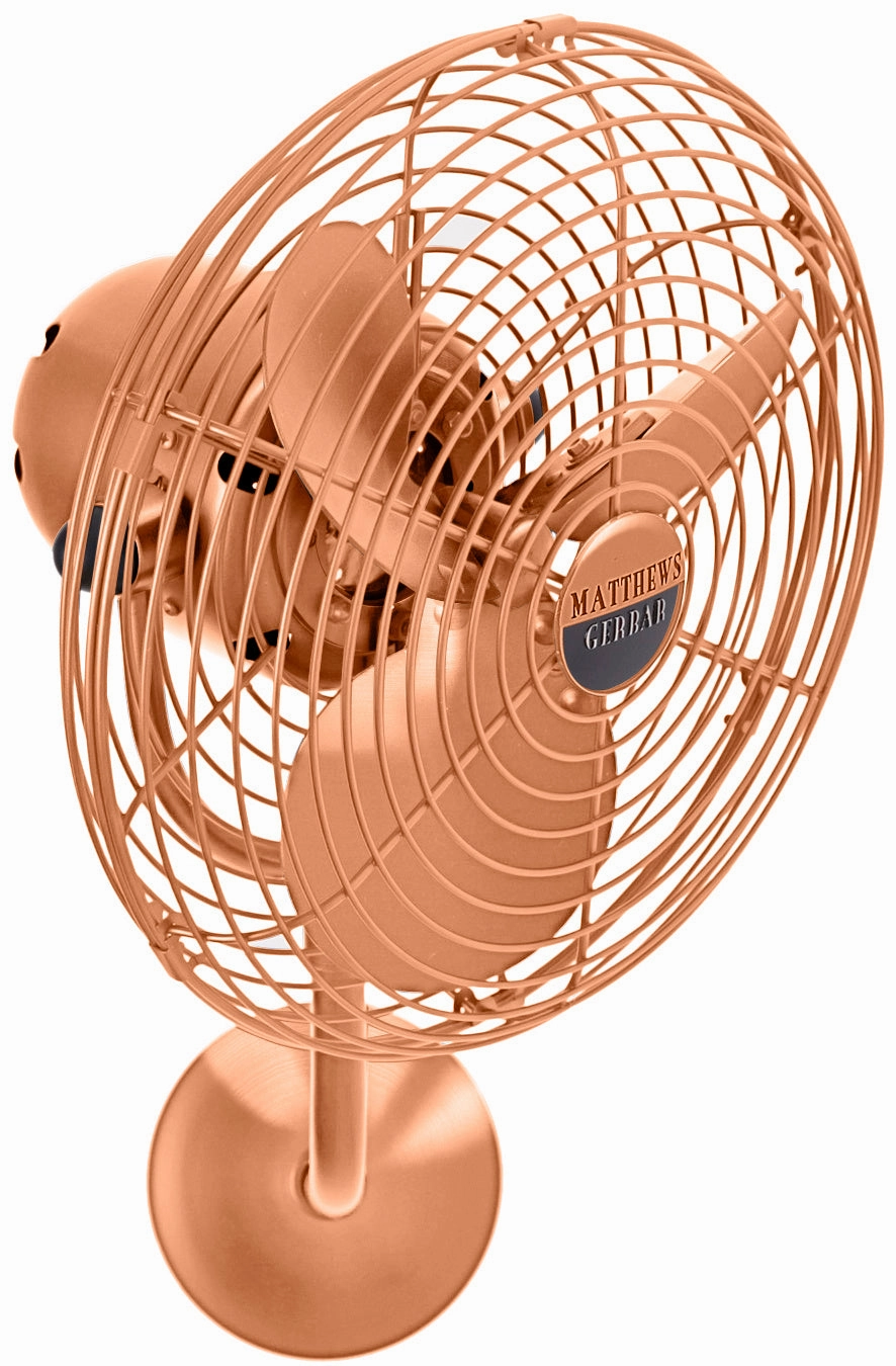 Michelle Parede 19"Wall Fan Brushed Copper small electric fans for personal cooling
