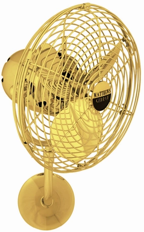 Michelle Parede 19"Wall Fan Ouro small electric fans for personal cooling