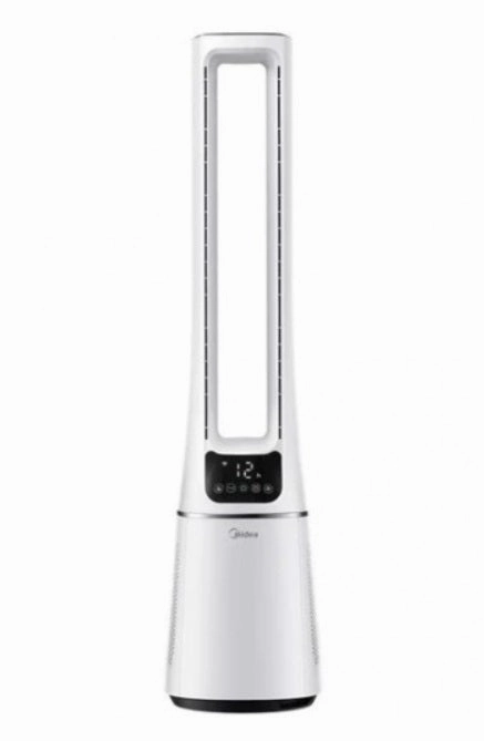 Midea MAM060CPAPWH DC Motor Bladeless Fan with Air Purifier