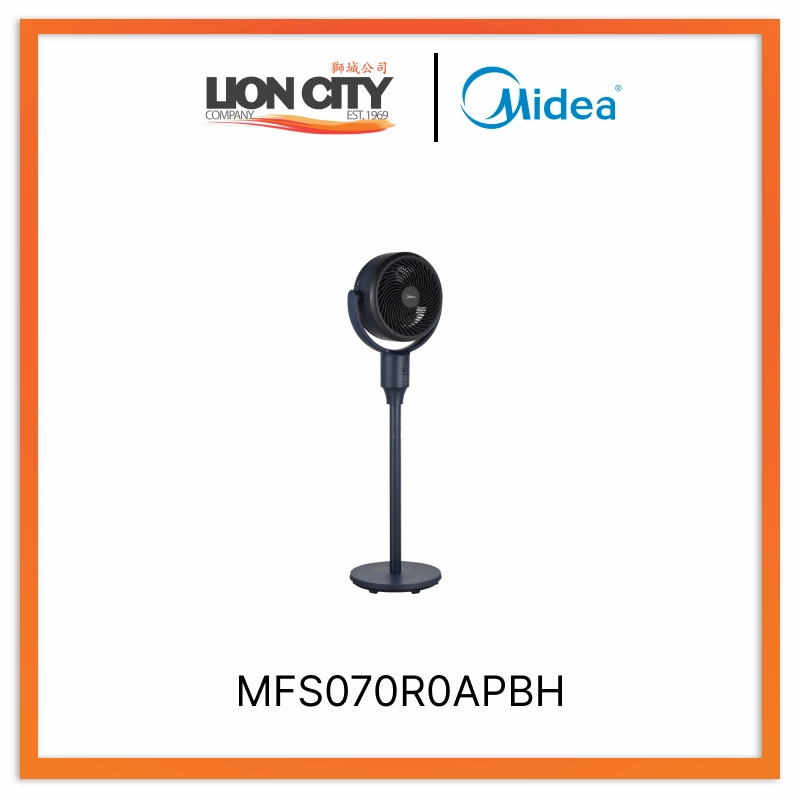 Midea MFS070R0APBH 7-Inch Air Circulation Fan standard all-purpose electric cooling fans