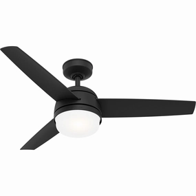Midtown 48"Ceiling Fan Matte Black small electric fans for personal cooling