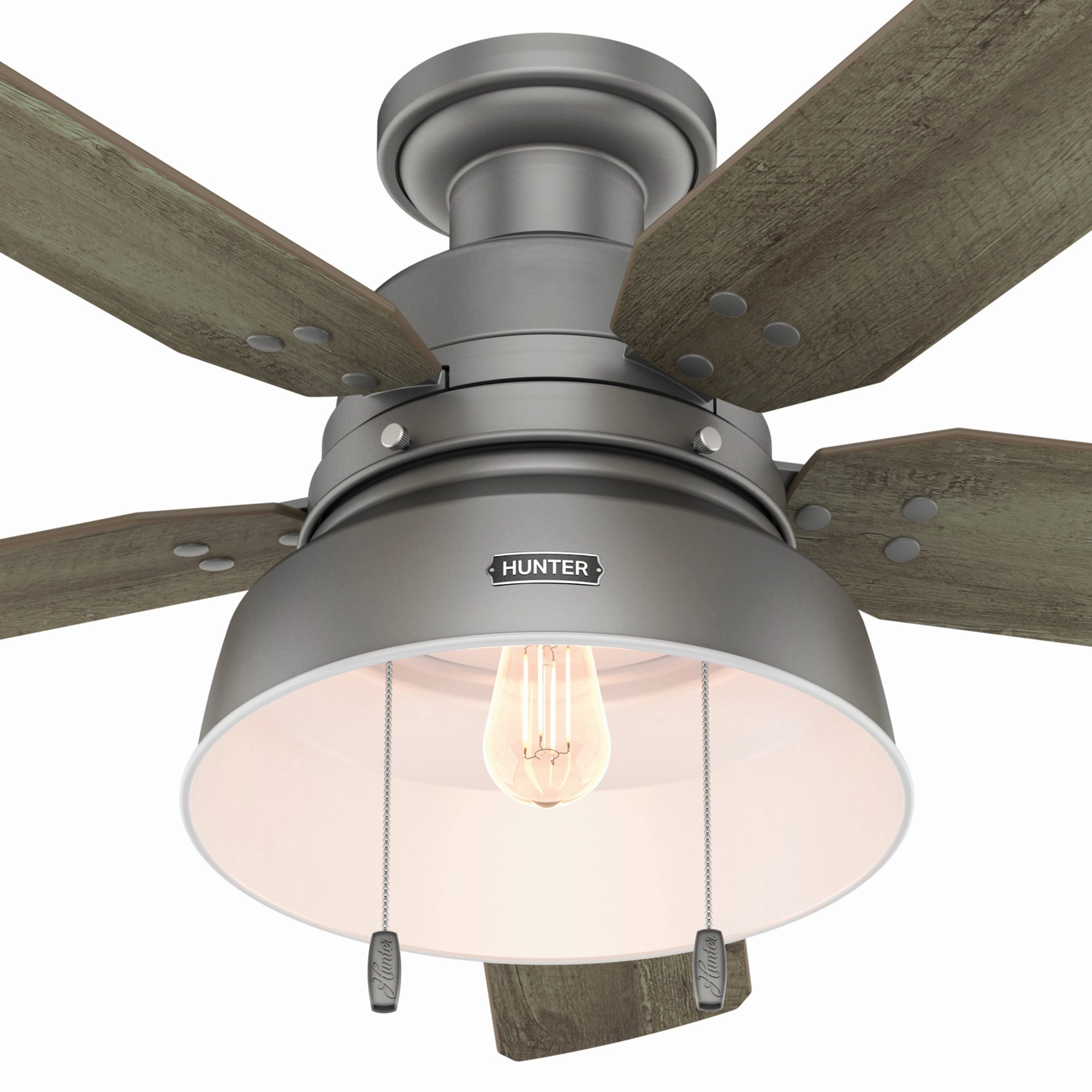 Mill Valley 52"Ceiling Fan Matte Silver