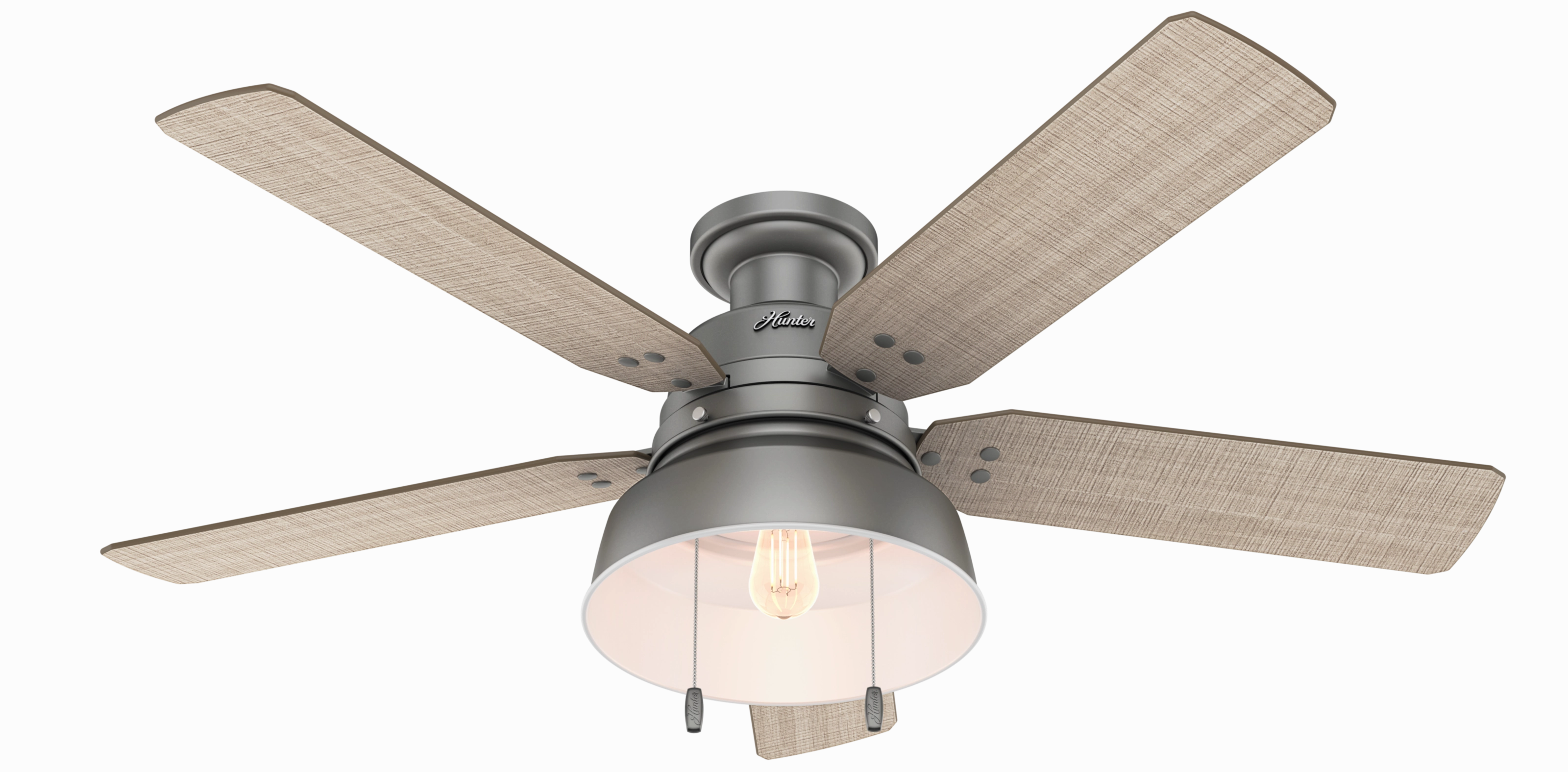 Mill Valley 52"Ceiling Fan Matte Silver