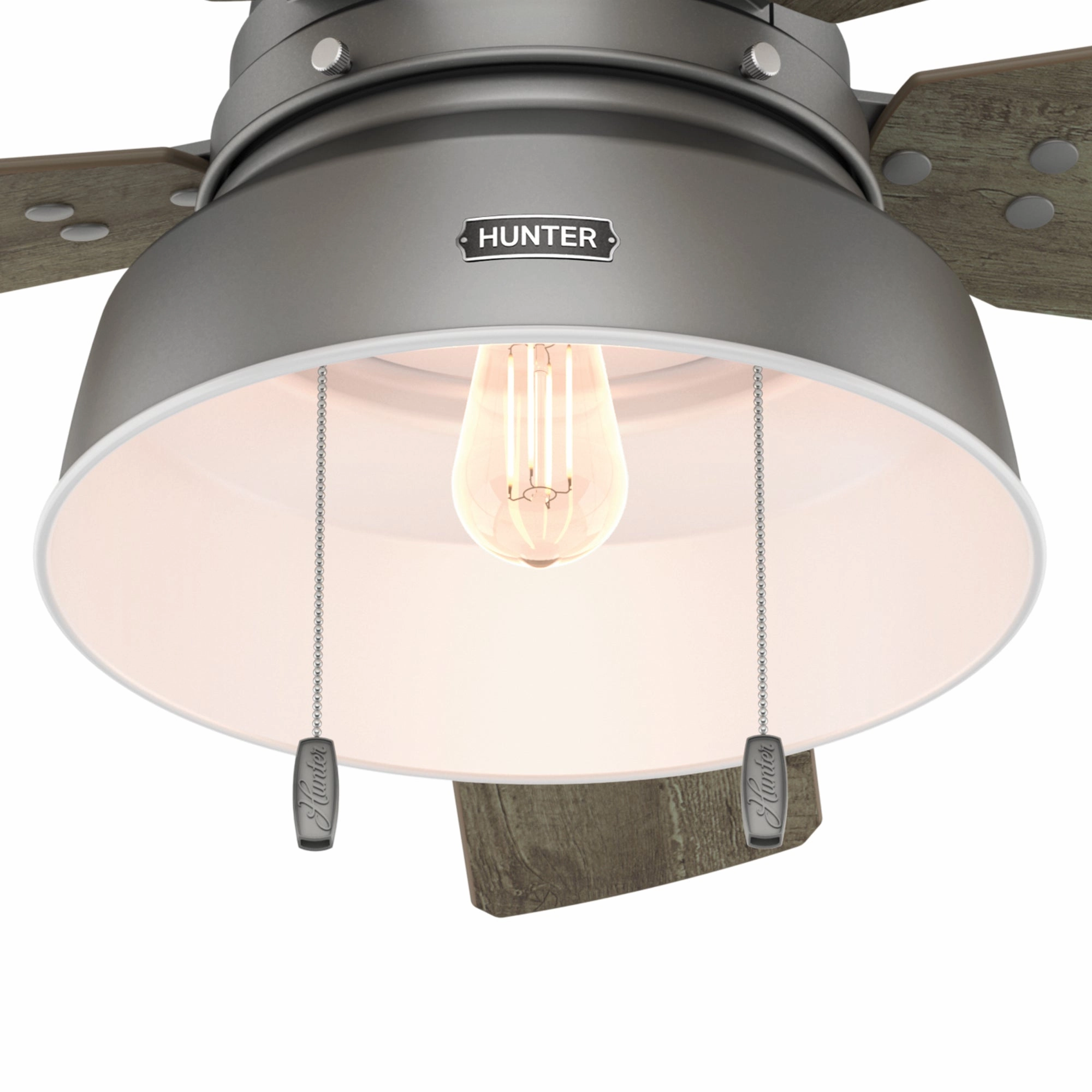 Mill Valley 52"Ceiling Fan Matte Silver
