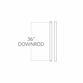 Minimalist Downrod Aged Pewter energy-efficient fans for everyday cooling