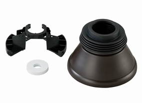 Minimalist Slope Ceiling Canopy Kit Bronze home fans with built-in timer settings