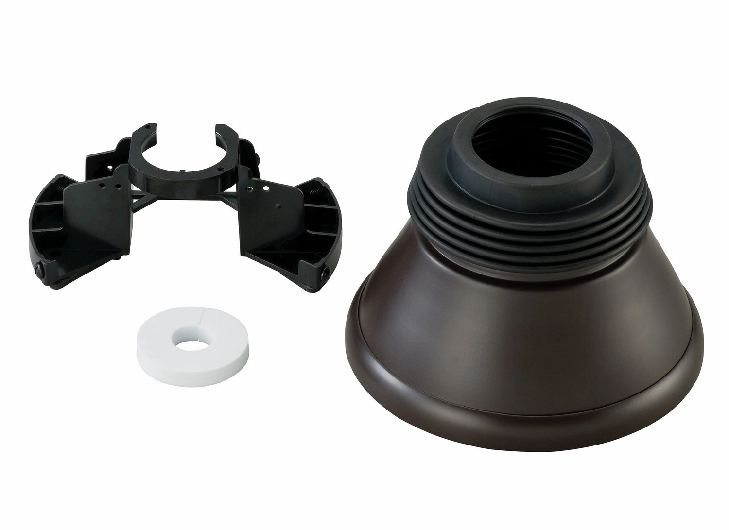 Minimalist Slope Ceiling Canopy Kit Bronze home fans with built-in timer settings