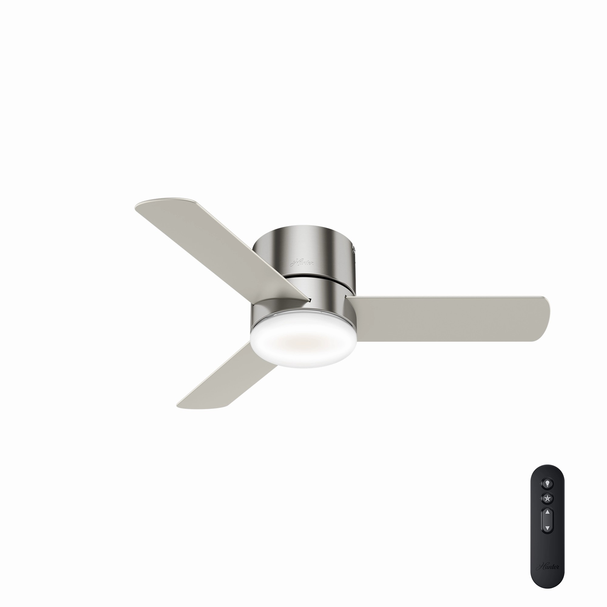 Minimus 44"Ceiling Fan Brushed Nickel
