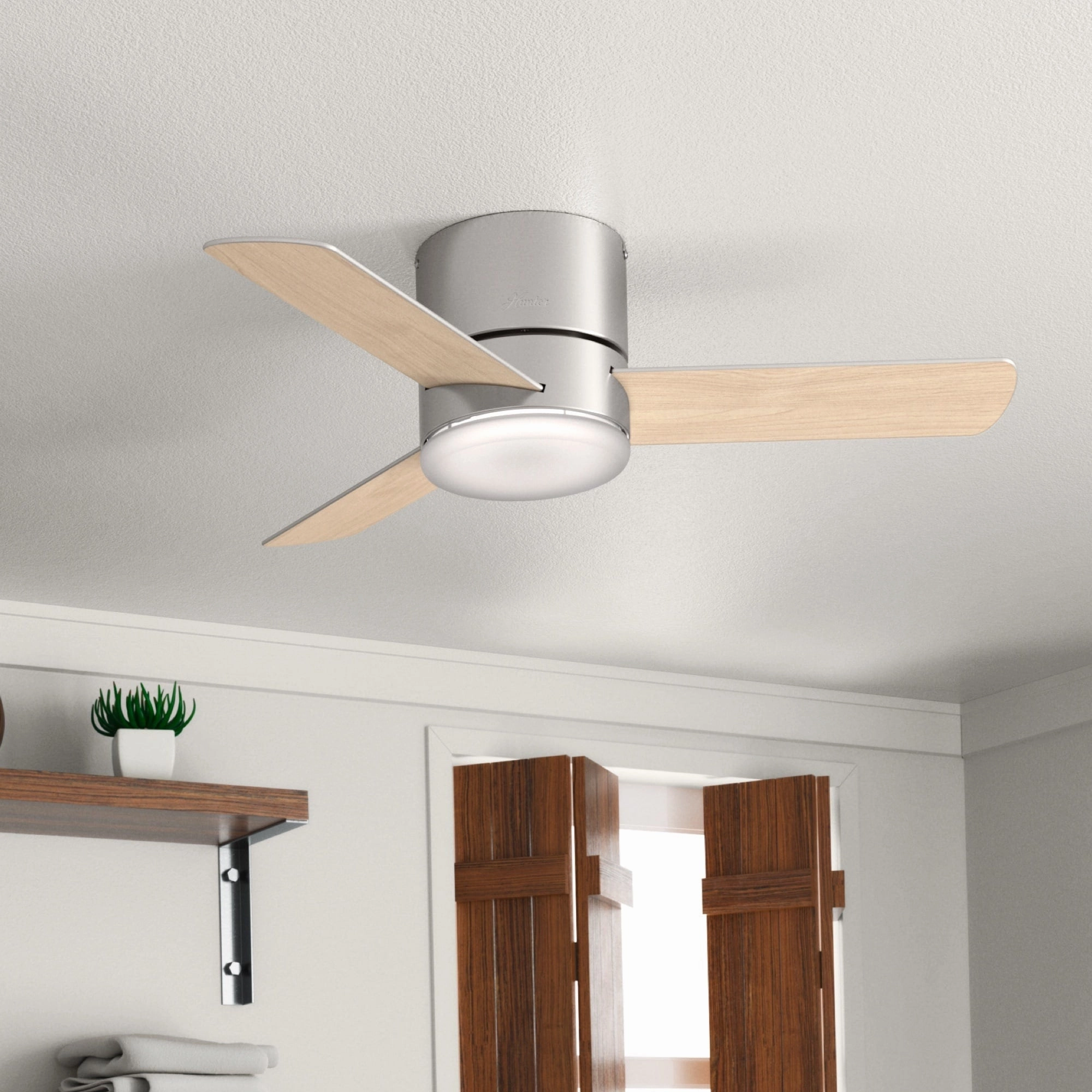 Minimus 44"Ceiling Fan Brushed Nickel
