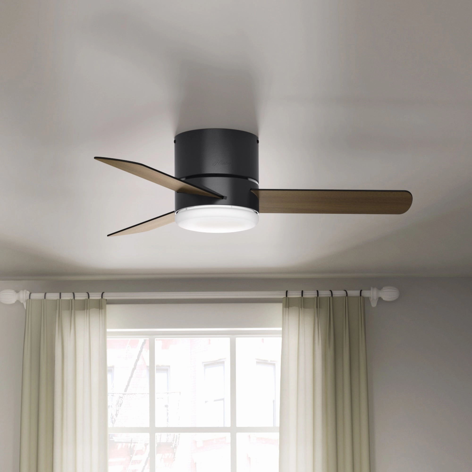 Minimus 44"Ceiling Fan Matte Black