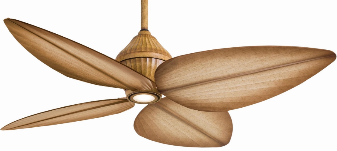 Minka Aire 52" Gauguin Outdoor Ceiling Fan with LED Light and Wall Control
