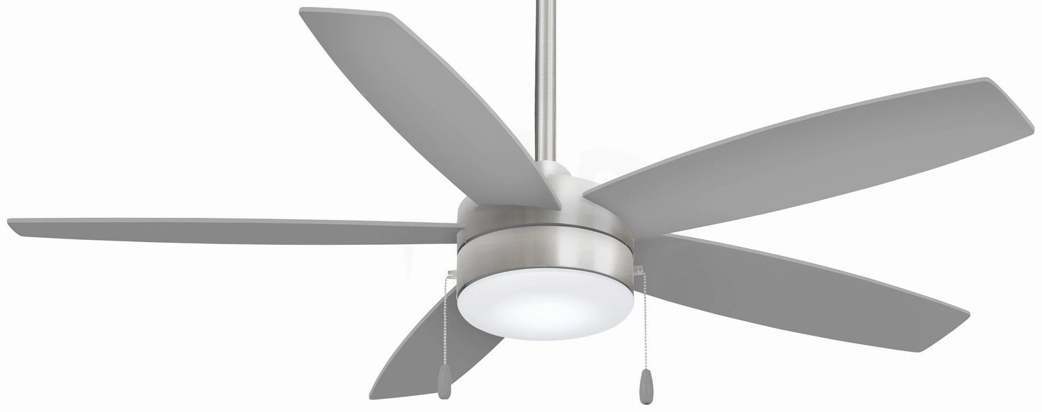 Minka Aire Airetor 52" 3 Speed Pull Chain Ceiling Fan with 16W LED Light compact indoor fans for apartment use