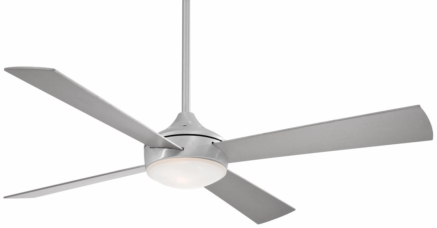 Minka Aire Aluma 52" Ceiling Fan with 20W Dimmable LED Light compact indoor fans for apartment use