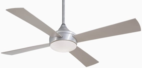 Minka Aire Aluma Wet 52" Outdoor Ceiling Fan with 20W Dimmable LED Light and Remote Control outdoor fans store with multiple collections