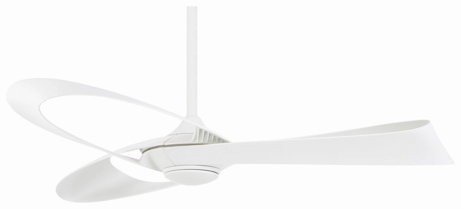 Minka Aire Bowie 52" DC Ceiling Fan with Dimmable LED Light and Remote Control