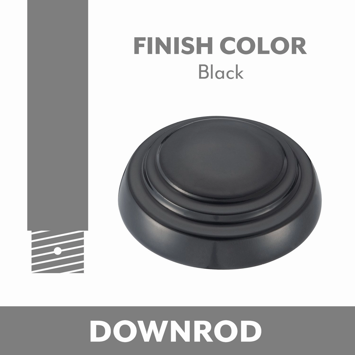 Minka Aire Ceiling Fan Downrod Black energy-efficient fans for everyday cooling