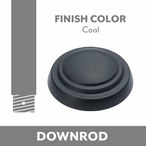 Minka Aire Ceiling Fan Downrod Coal reliable fans for apartment and office