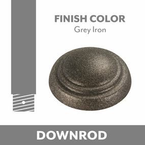 Minka Aire Ceiling Fan Downrod Grey Iron home fans with built-in timer settings