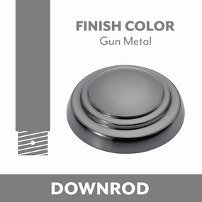Minka Aire Ceiling Fan Downrod Gun Metal modern electric fans for minimalist decor