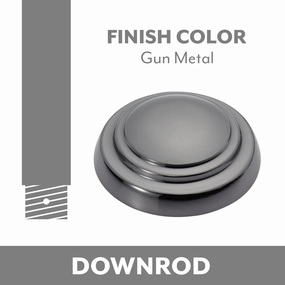 Minka Aire Ceiling Fan Downrod Gun Metal quiet electric fans for home use
