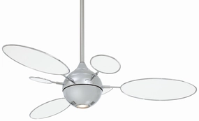 Minka Aire Cirque Led | Indoor Ceiling Fan with 6W GU10 & Wall Control Energy-efficient ceiling fan with remote