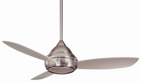 Minka Aire Concept I Wet LED Outdoor Ceiling Fan with 14W LED and Wall Control Modern ceiling fan for home cooling