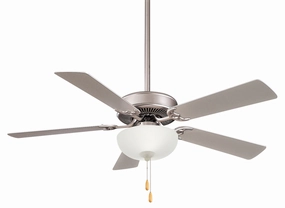 Minka Aire Contractor Ii 52" Ceiling Fan with 9W LED Light Modern ceiling fan for home cooling