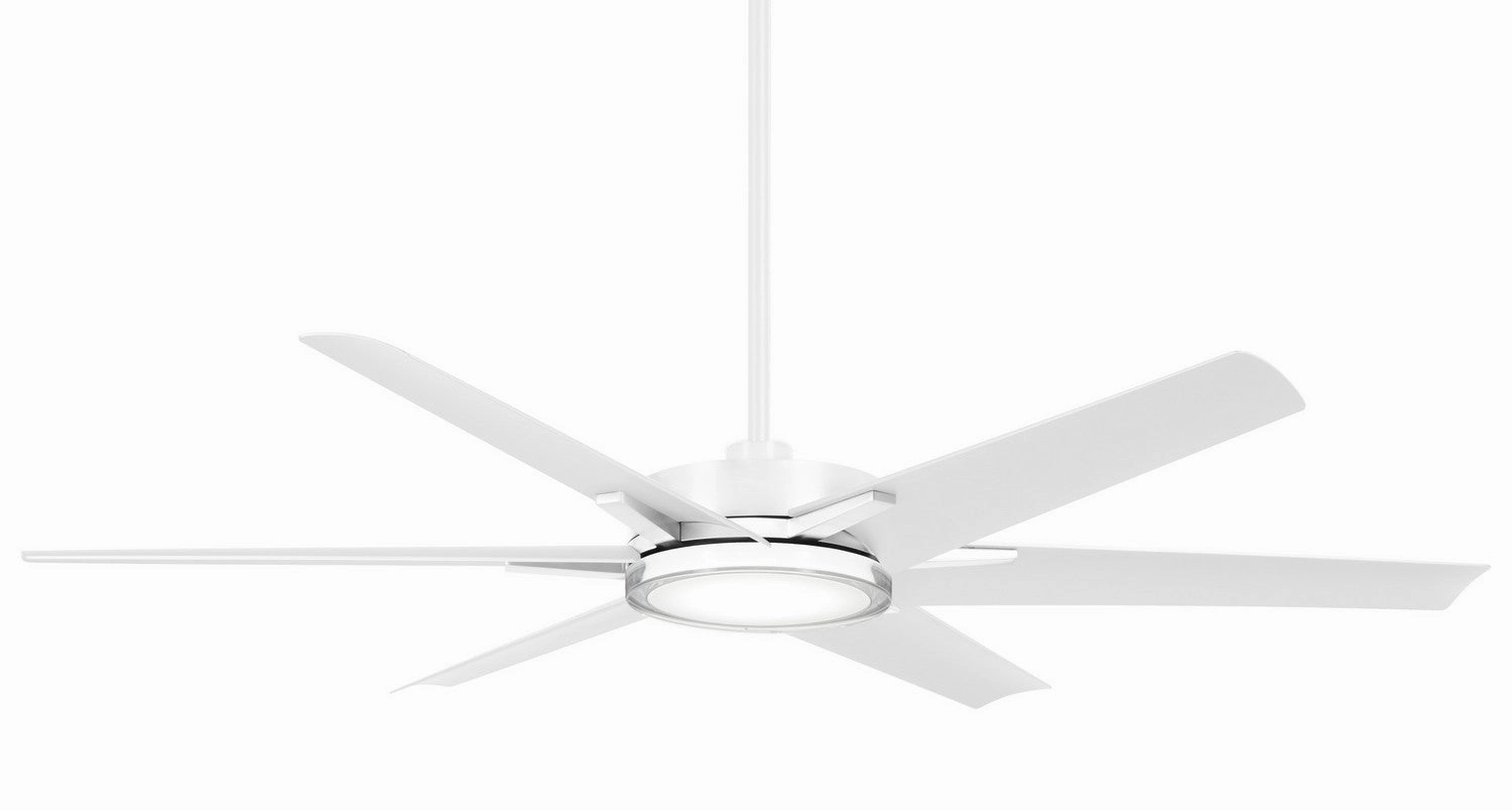 Minka Aire Deco 65" Smart Outdoor DC CCT Ceiling Fan with 24W LED Light and Remote Control