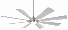 Minka Aire Future 65" Outdoor DC Ceiling Fan with 30W LED Light and 6 Speed Remote Control outdoor fans store with multiple collections