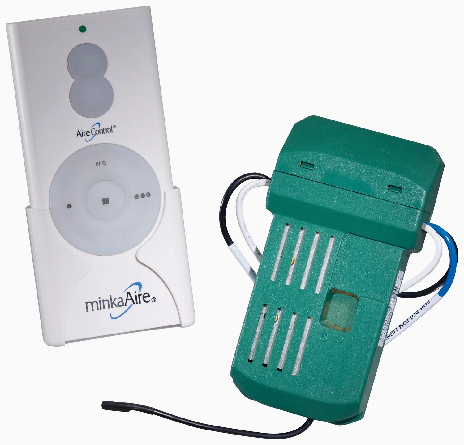 Minka Aire Hand Held Remote Control For Led Grey portable electric fans for dorm rooms