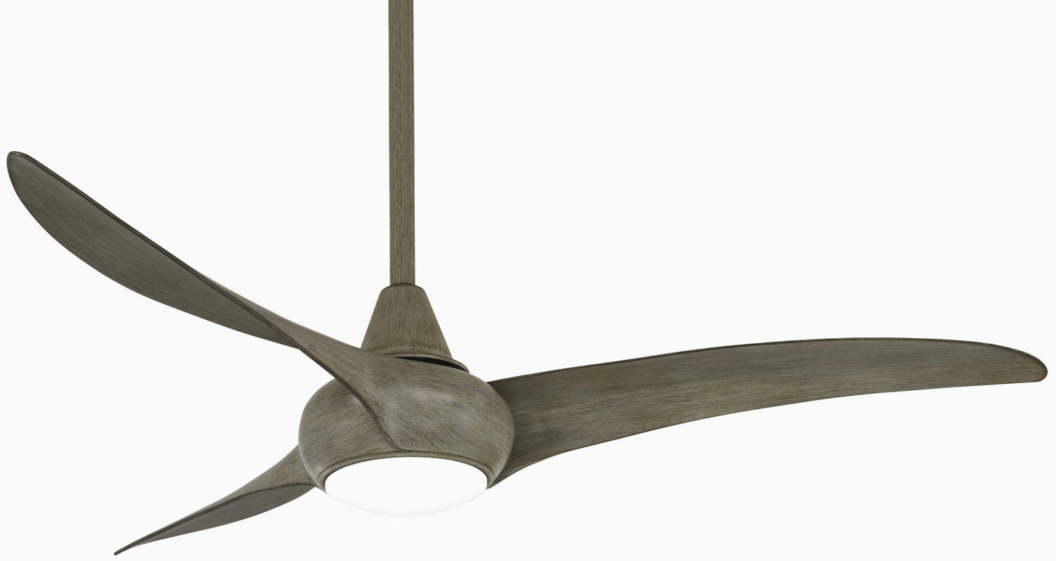 Minka Aire Light Wave Ceiling Fan with LED Light and Hand Held Remote