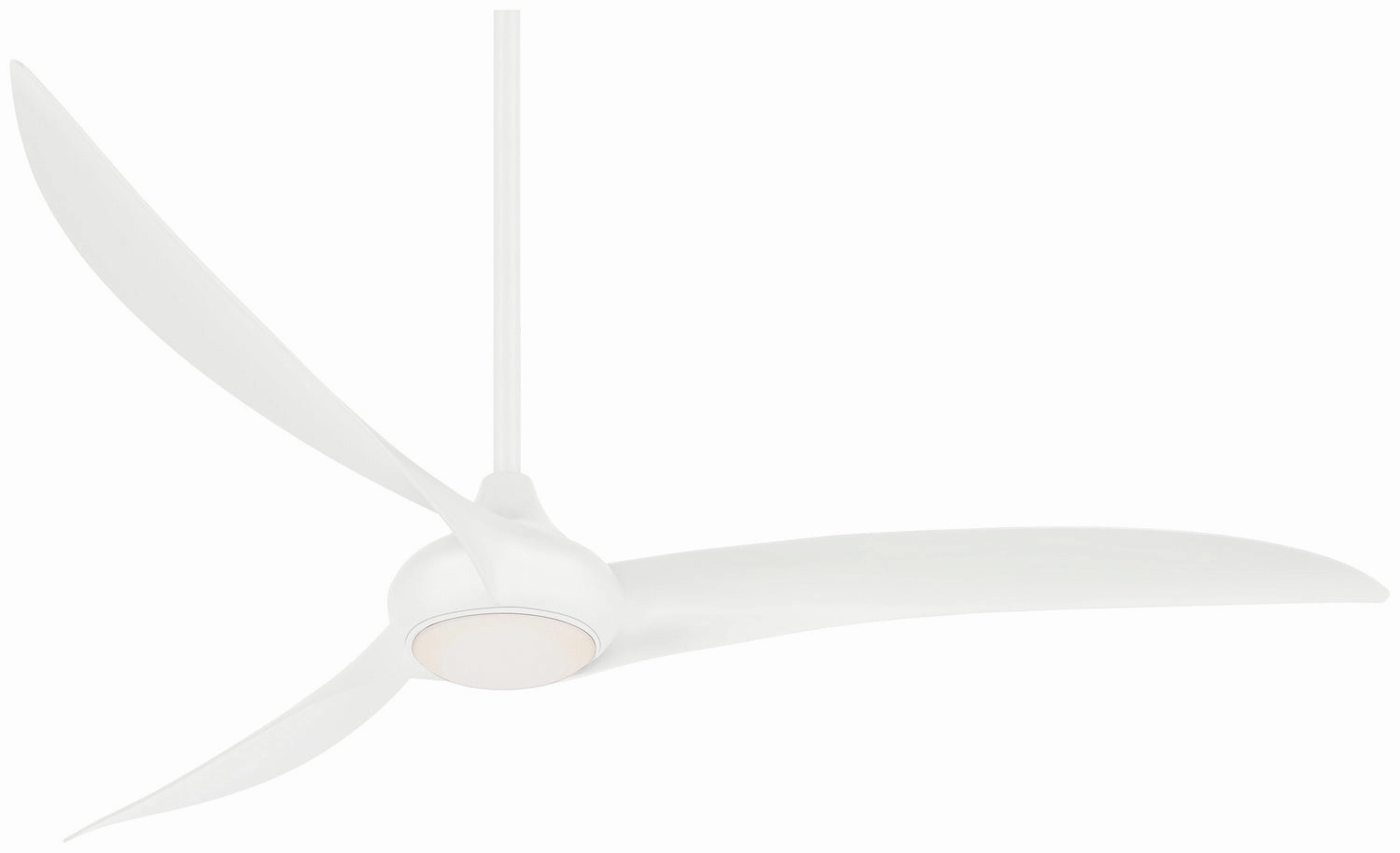Minka Aire Light Wave Ceiling Fan with LED Light and Hand Held Remote